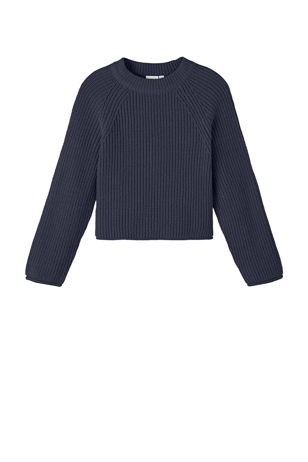 NAME IT gebreide trui NKFVENJA donkerblauw
