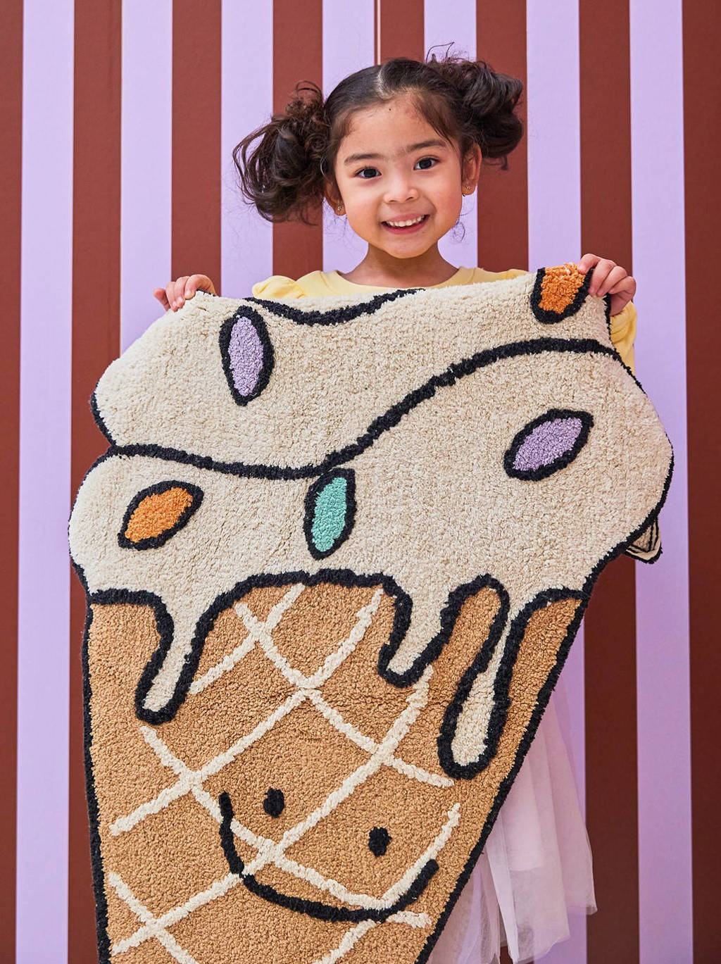 kindervloerkleed Ice Cream (130x60 cm)