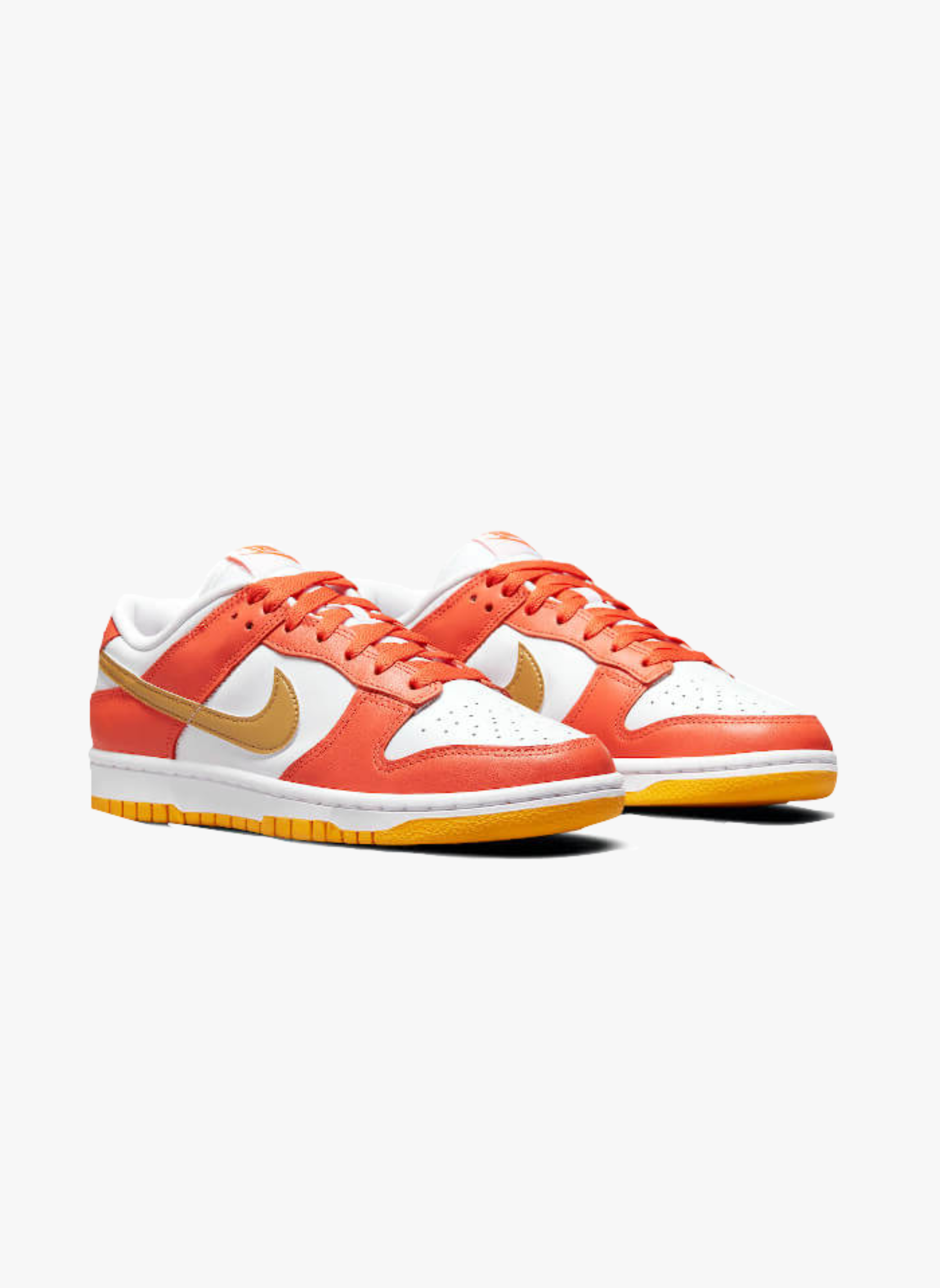 Nike dunk low university gold | Blanc