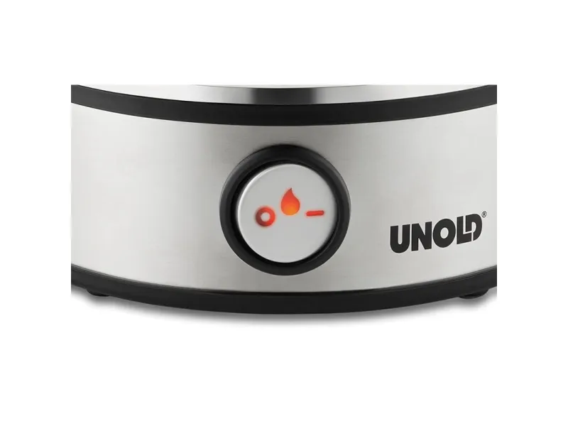 UNOLD 38626 Edel - Æggekoger - 360 W - rustfrit stål/sort