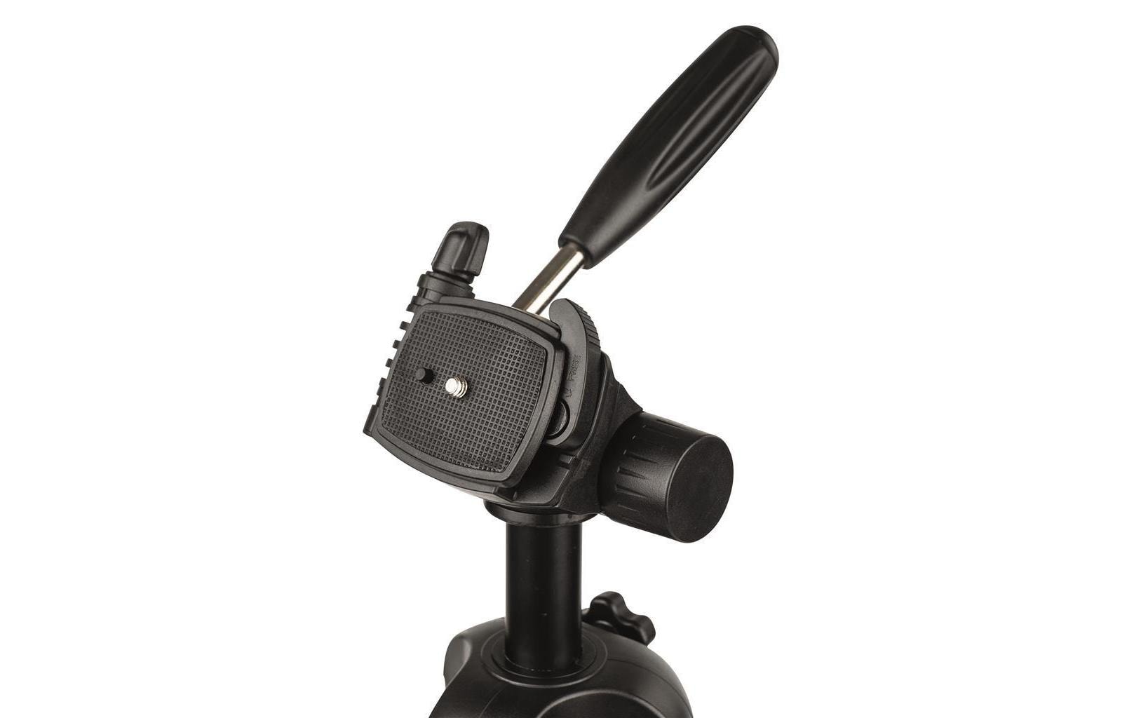 Stativ HD-175 Aluminium – Inklusive MonopadAlustativ in schwarz mit Monopad