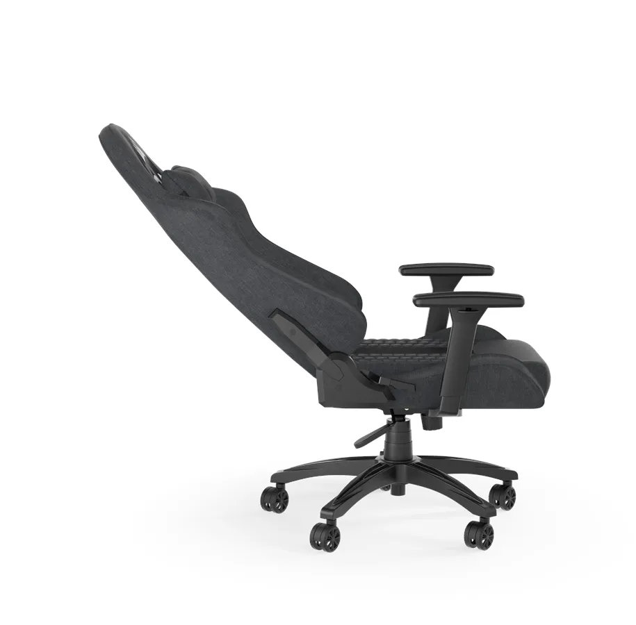 Corsair | TC100 Relaxed (Fabric) - Gamingstol - Stof - Op til 120 kg | Sort/Grå
