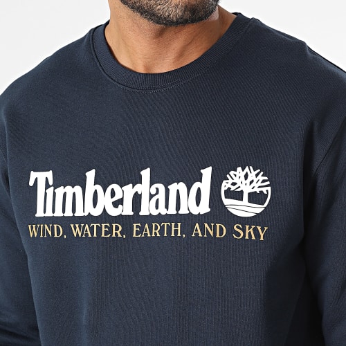 Sweat Crewneck WWES A27HC Bleu Marine