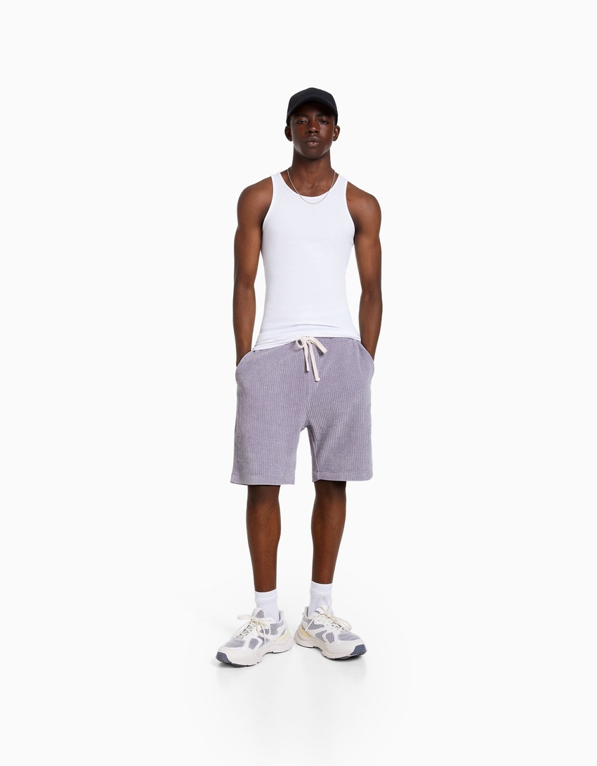 Bermudas de chenille