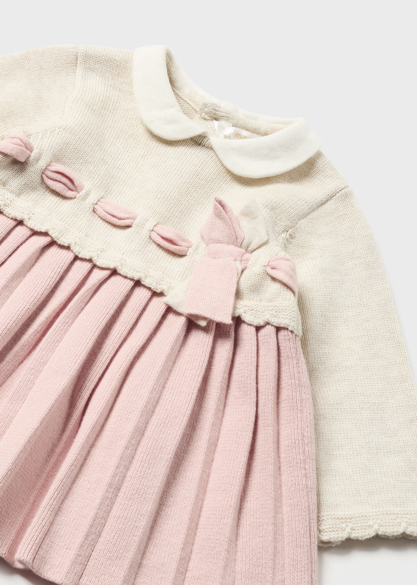 Vestido de malha Better Cotton para recém-nascido