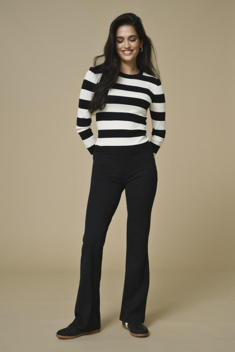 Jacqueline de Yong zwarte dames broek