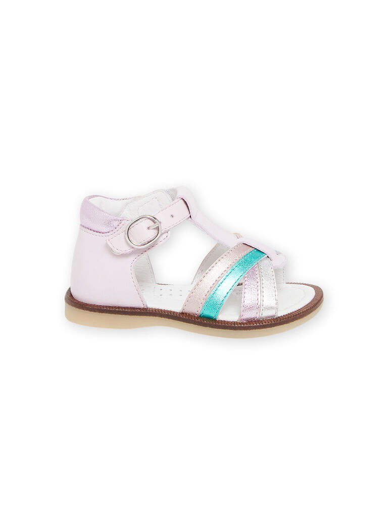 Sandales roses bébé fille
