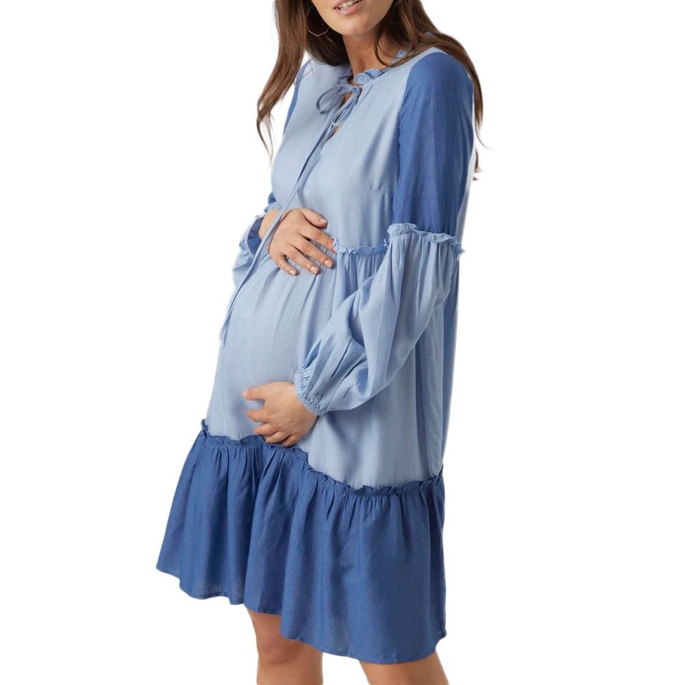 Mamalicious Robe Marine Femme mamalicious Mlzigga