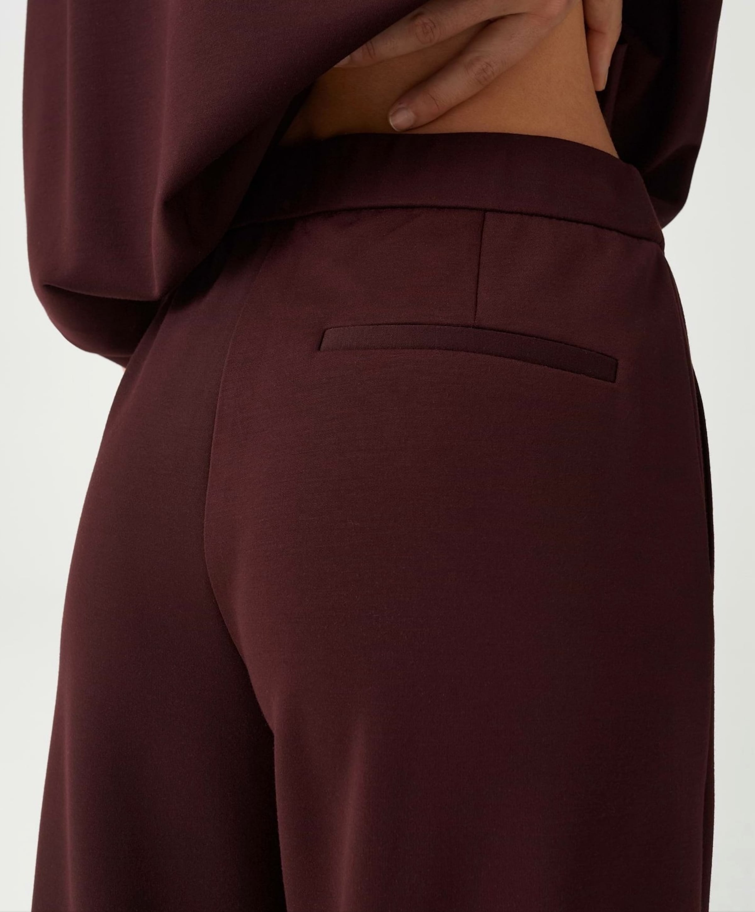OPUS Melane chill dames broek bordeaux
