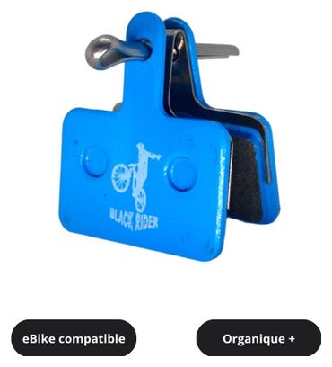 Paires de Plaquettes BLACK RIDER pour SHIMANO B01S B03S B05S | TEKTRO Organique   