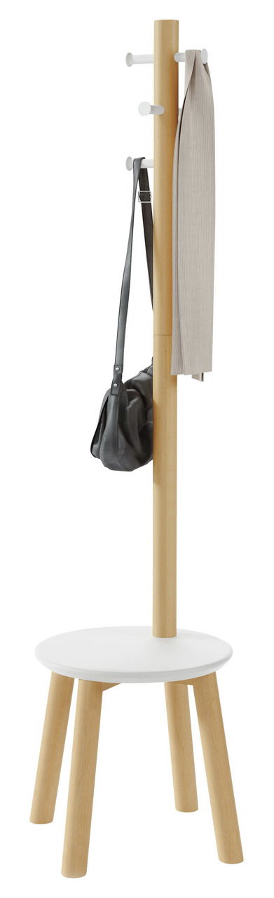 Umbra Garderobenständer/Hocker PILLAR