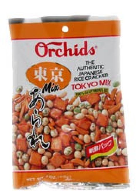 Orchids Jap.Rice Cracker Tokyo Mix 85g
