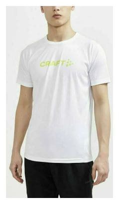 Maillot manches courtes Craft Core Essence Logo Blanc