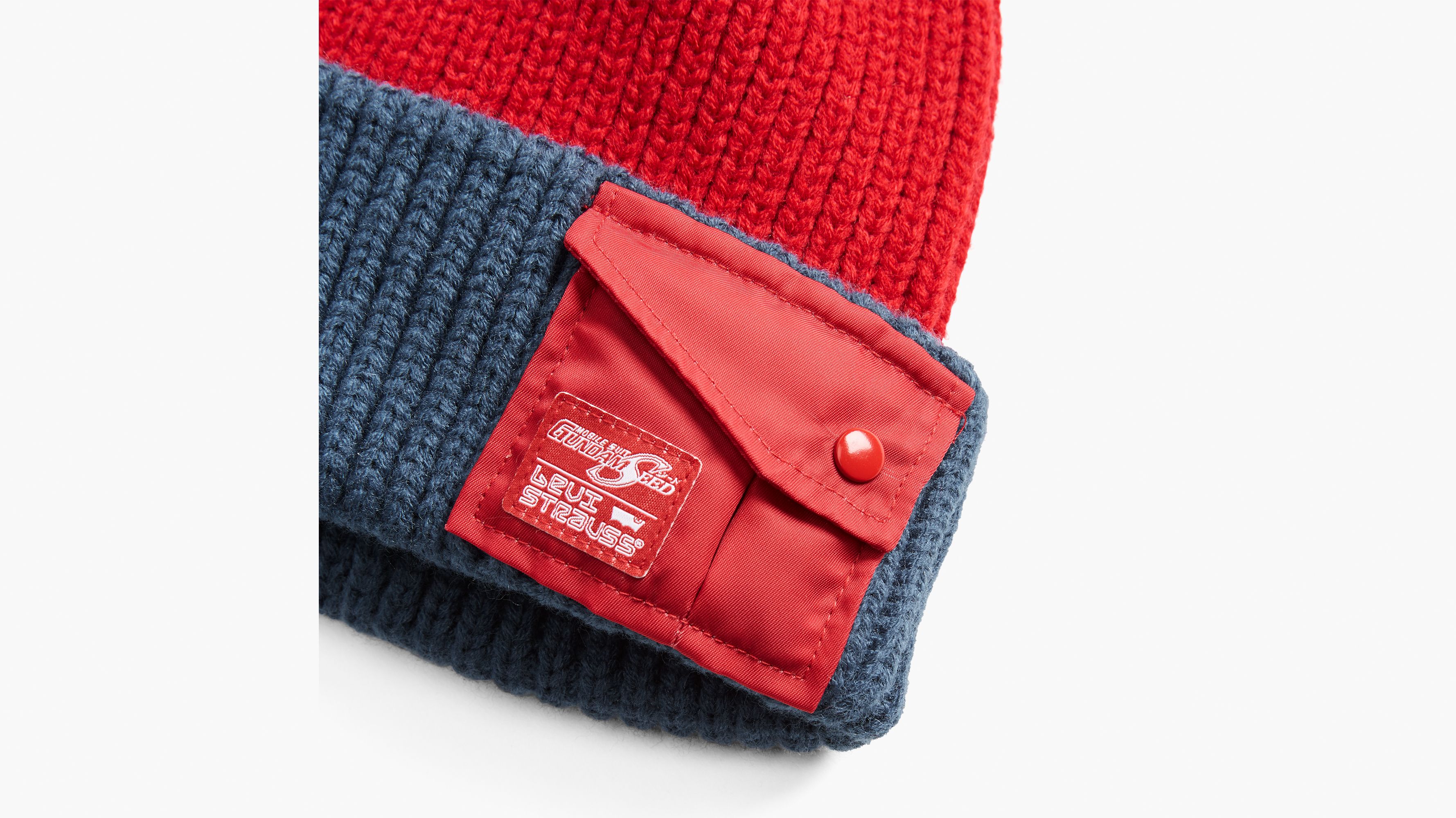 Bonnet utilitaire Levi's® x Gundam SEED - Freedom Red + Kira Blue - Rouge