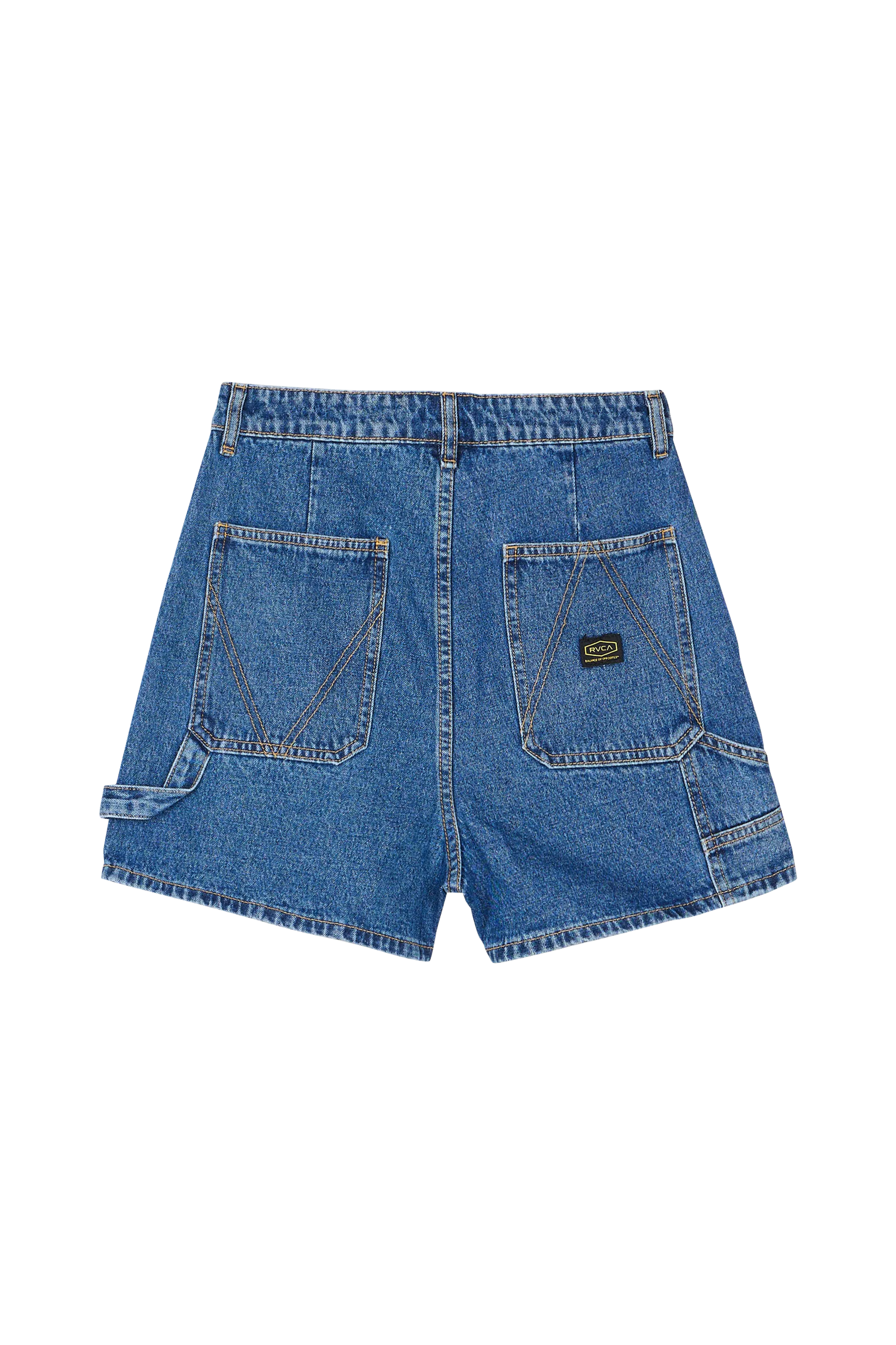 RVCA Short  RECESSI DENIM  Bleu
