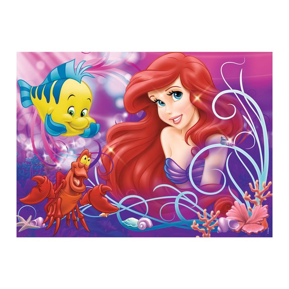 Puzzle 60 pièces - Jolie petite sirène -  Ariel