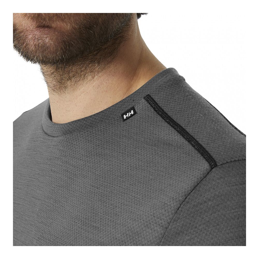 Helly Hansen LIFA MERINO MIDWEIGHT CREW - Sous-couche Homme concrete