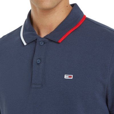 Polo à manches courtes homme Tjm Reg Flag Neck TOMMY HILFIGER