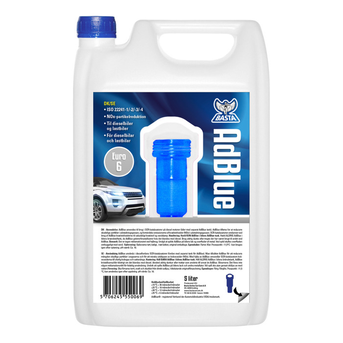 Basta AdBlue til dieselmotor 5 liter