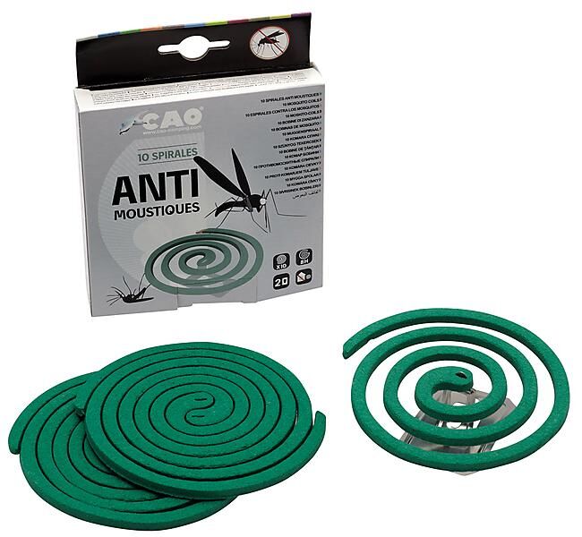 CAO - ANTI MOUSTIQUES SPIRALES X 10