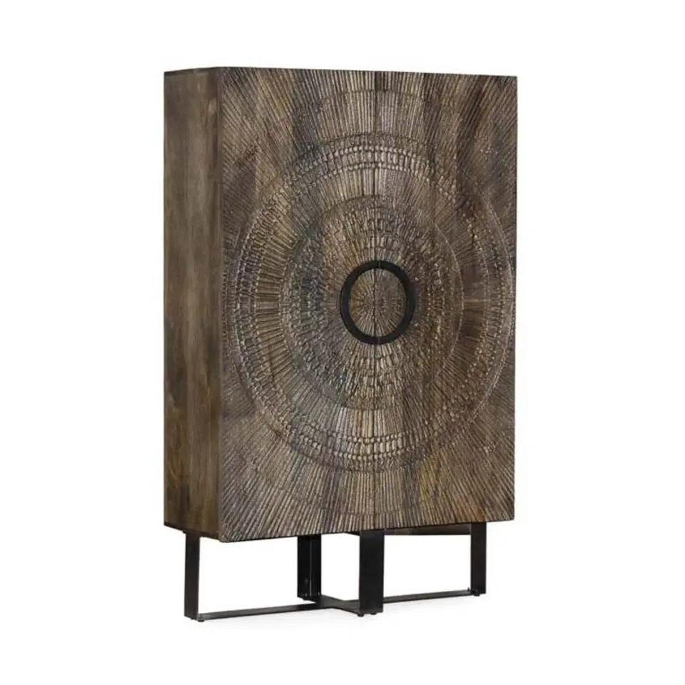 Tower living Padua wandkast manghout 2 deurs 120x48x190cm