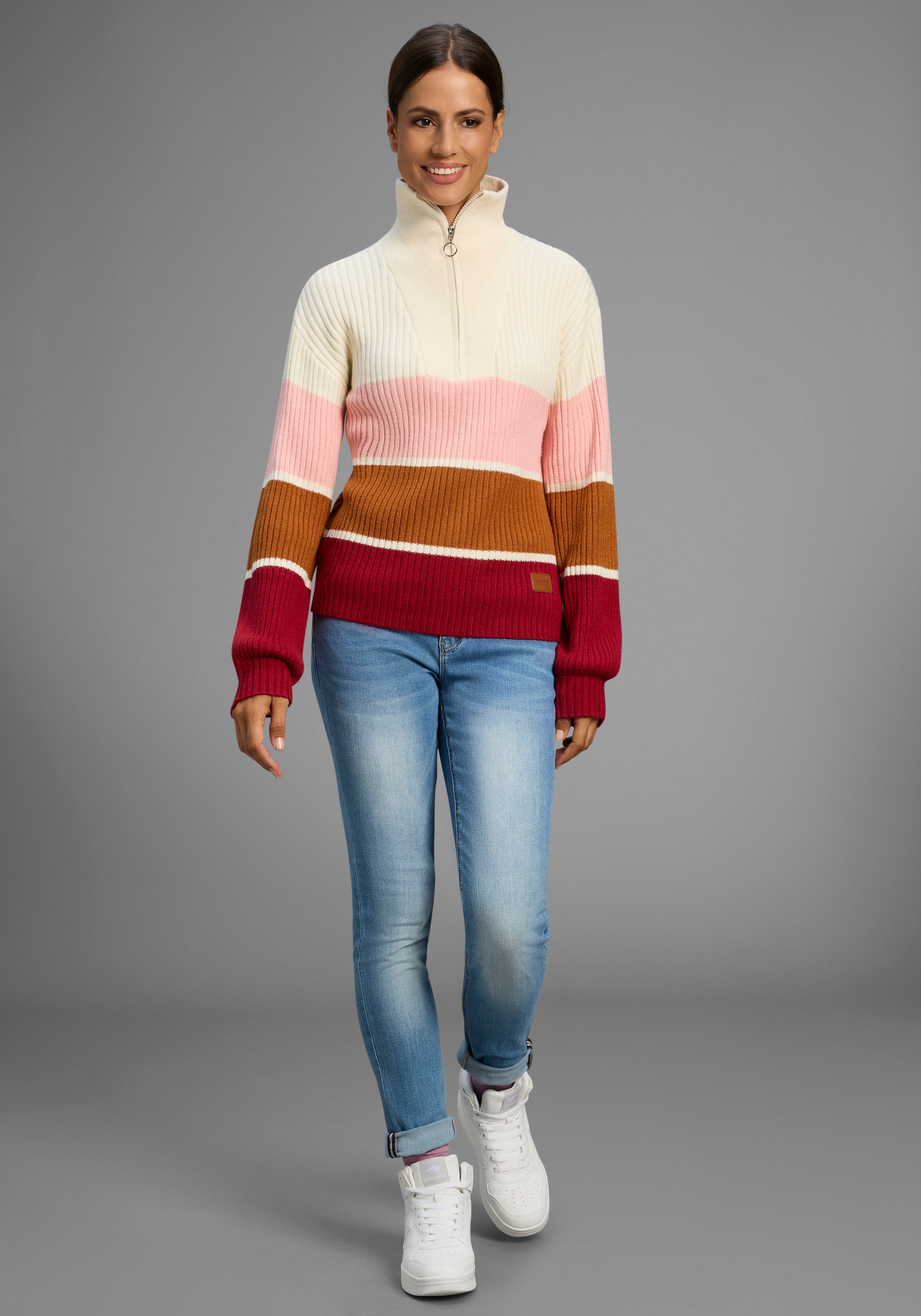 KangaROOS Troyer , im Colorblock Design