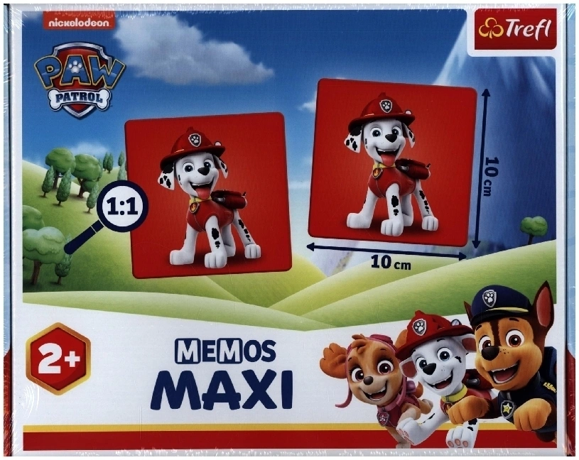 Maxi Memos Paw Patrol (Kinderspiel)