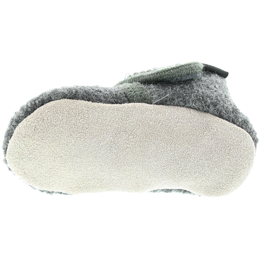 CeLaVi Woll Hausschuhe Deep Stone Grey
