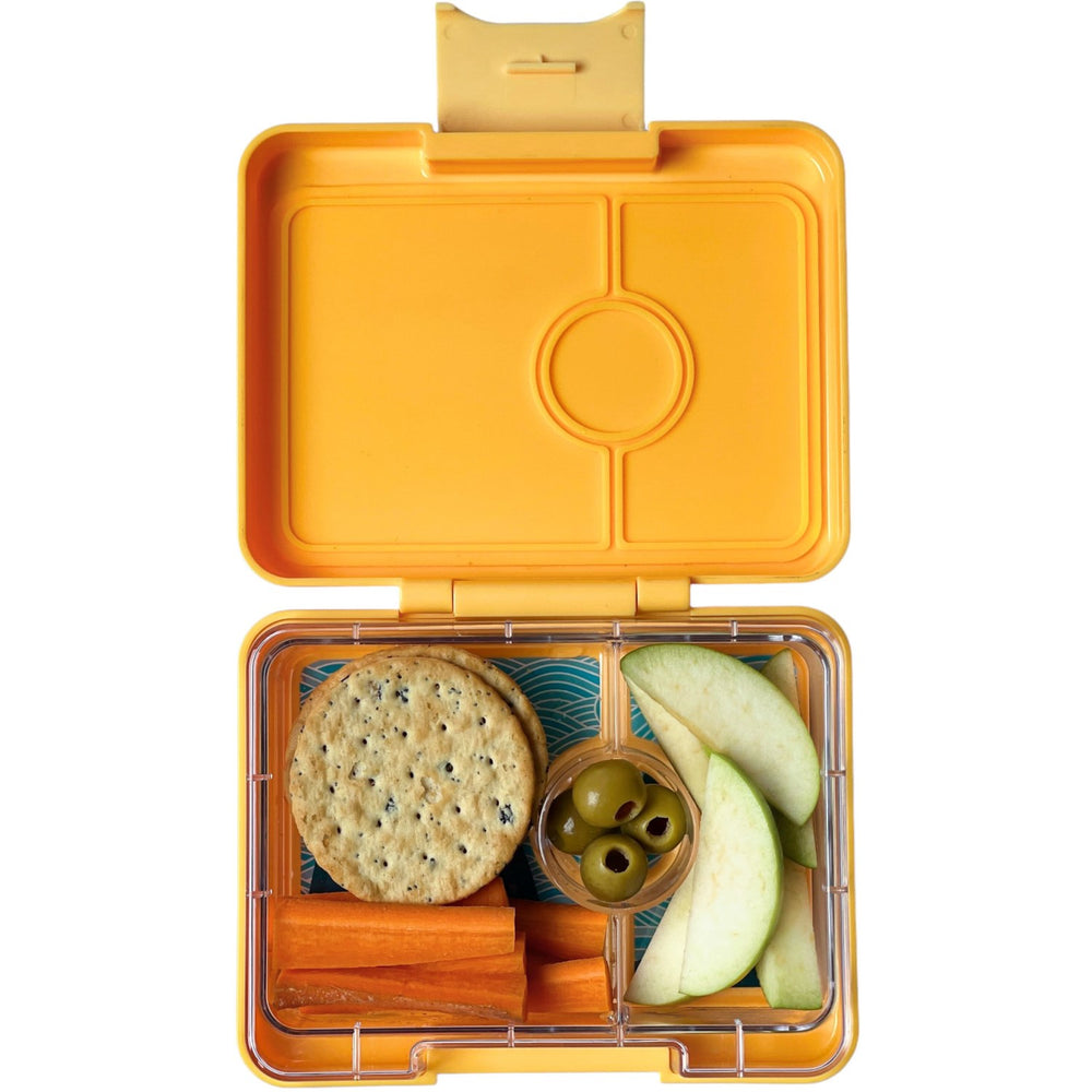 Køb Yumbox Yoyo Yellow / Shark Tray Snack Size Bento Madkasse