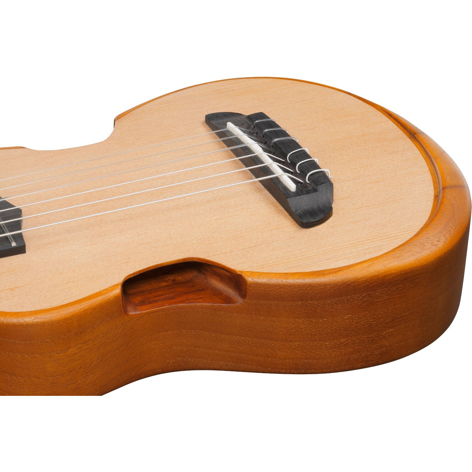 Ibanez AUP10N Open Pore Natural guitalele / piccolo gitaar met gigbag