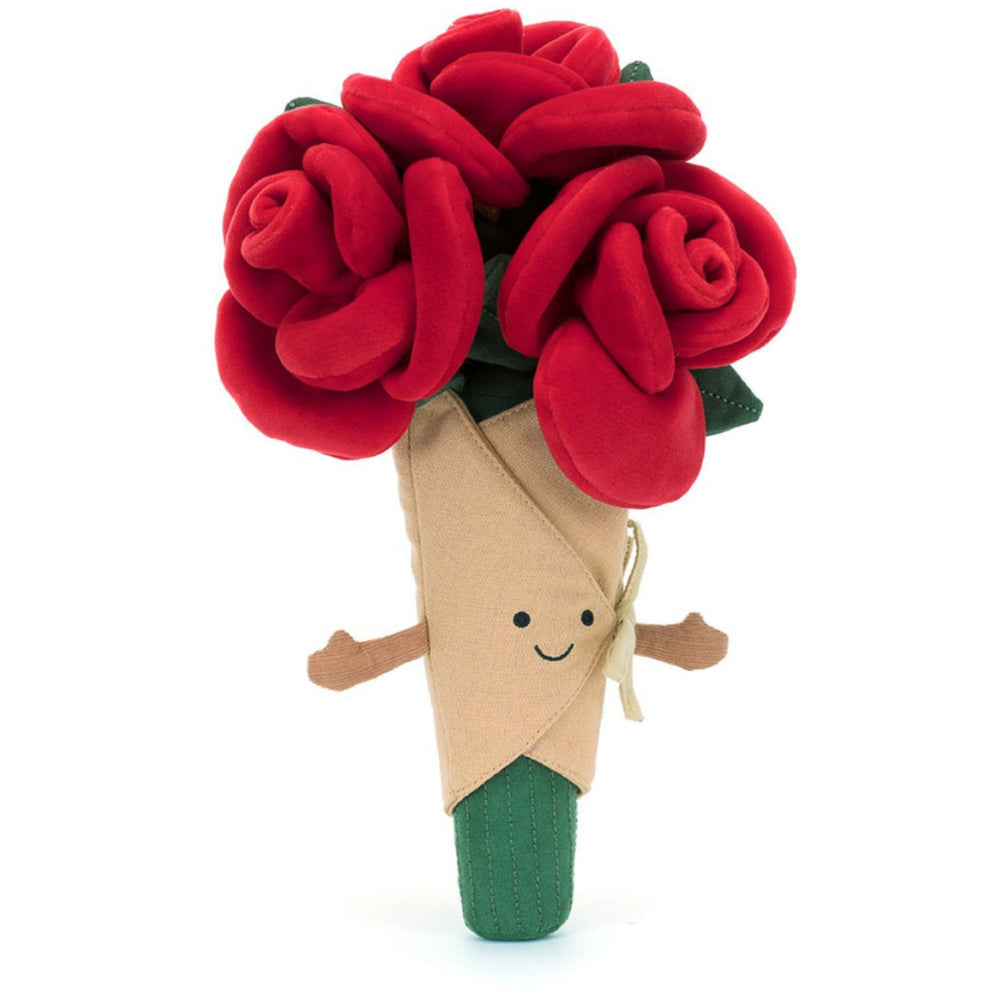 Køb Jellycat Fun Love Amuseables Rose buket 30 cm