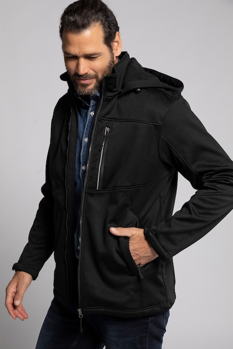 Softshelljacke, Outdoor, wind-, wasserabweisend, bis 8XL