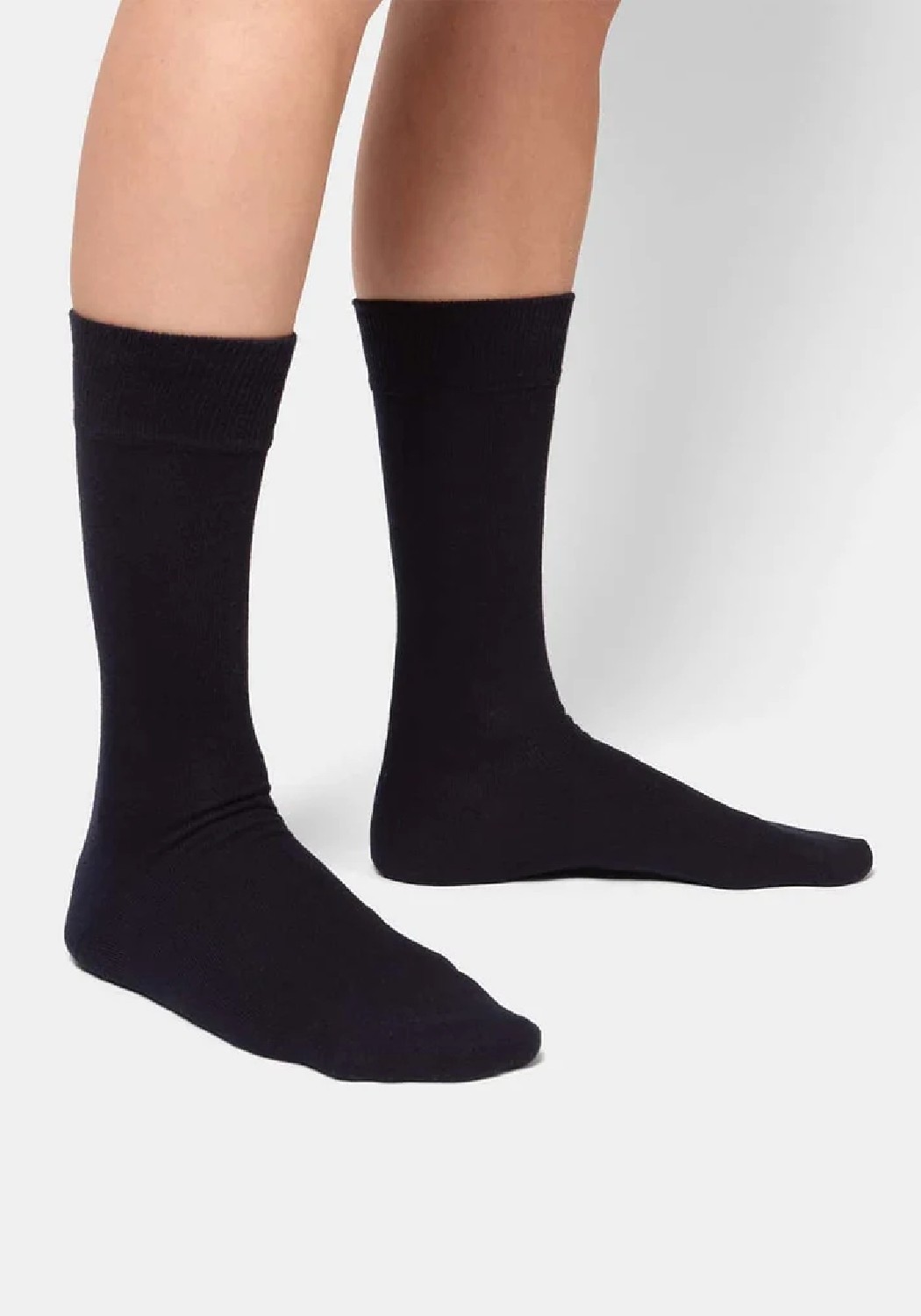 DillySocks Socken 3er-Pack Smooth Night Black