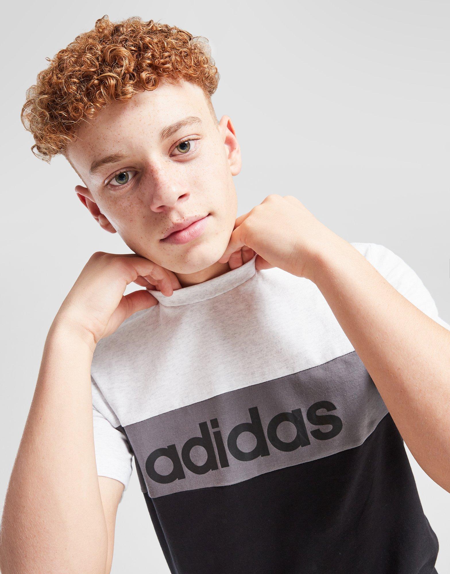 adidas T-shirt Colour Block Badge of Sport Junior