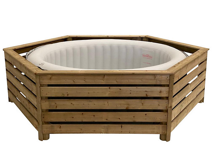 Habillage pour spas gonflables ronds et carrés diam. 181 à 205 cm