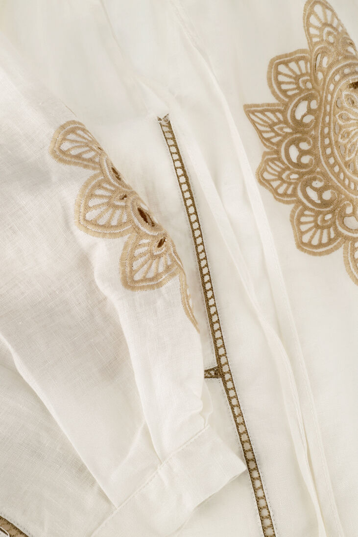 GREEK ARCHAIC KORI witte greek archaic kori blouse 240118