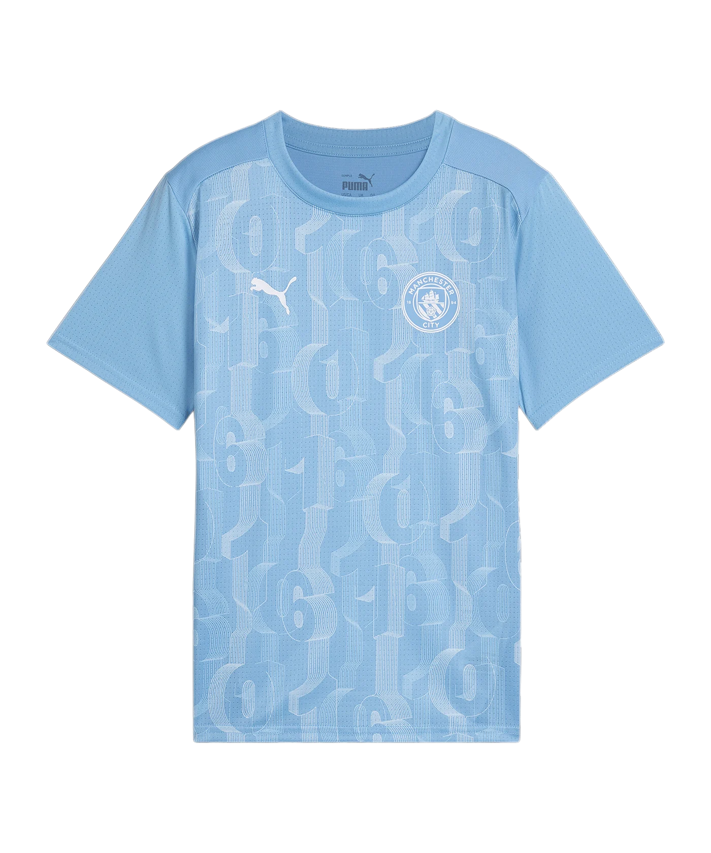 PUMA Manchester City Prematch Shirt 24/25 Kids F21