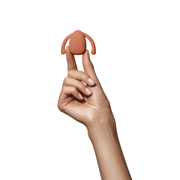 Dame Products DAME - EVA LL COUPLES VIBRATOR PAPAYA Orange