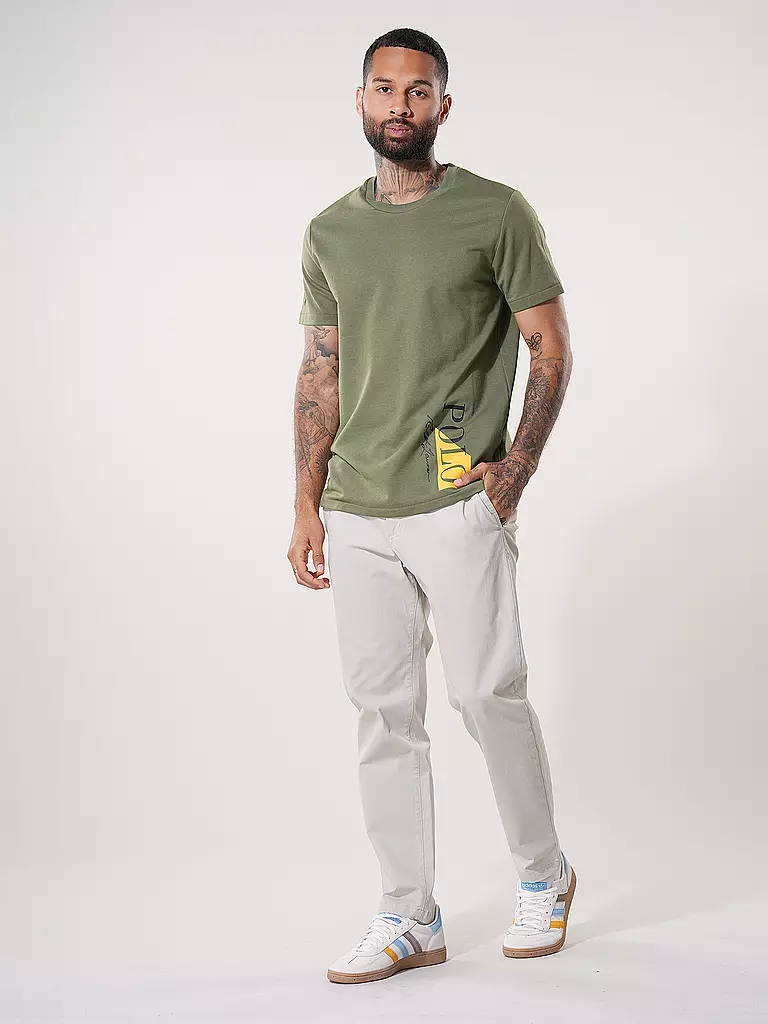 POLO RALPH LAUREN Loungewear T-Shirt dunkelgrün