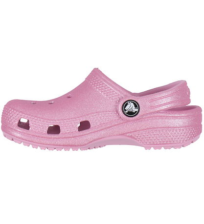 Crocs Sandalen - Classic Glitter Clog T - Pink Tweed Glitter