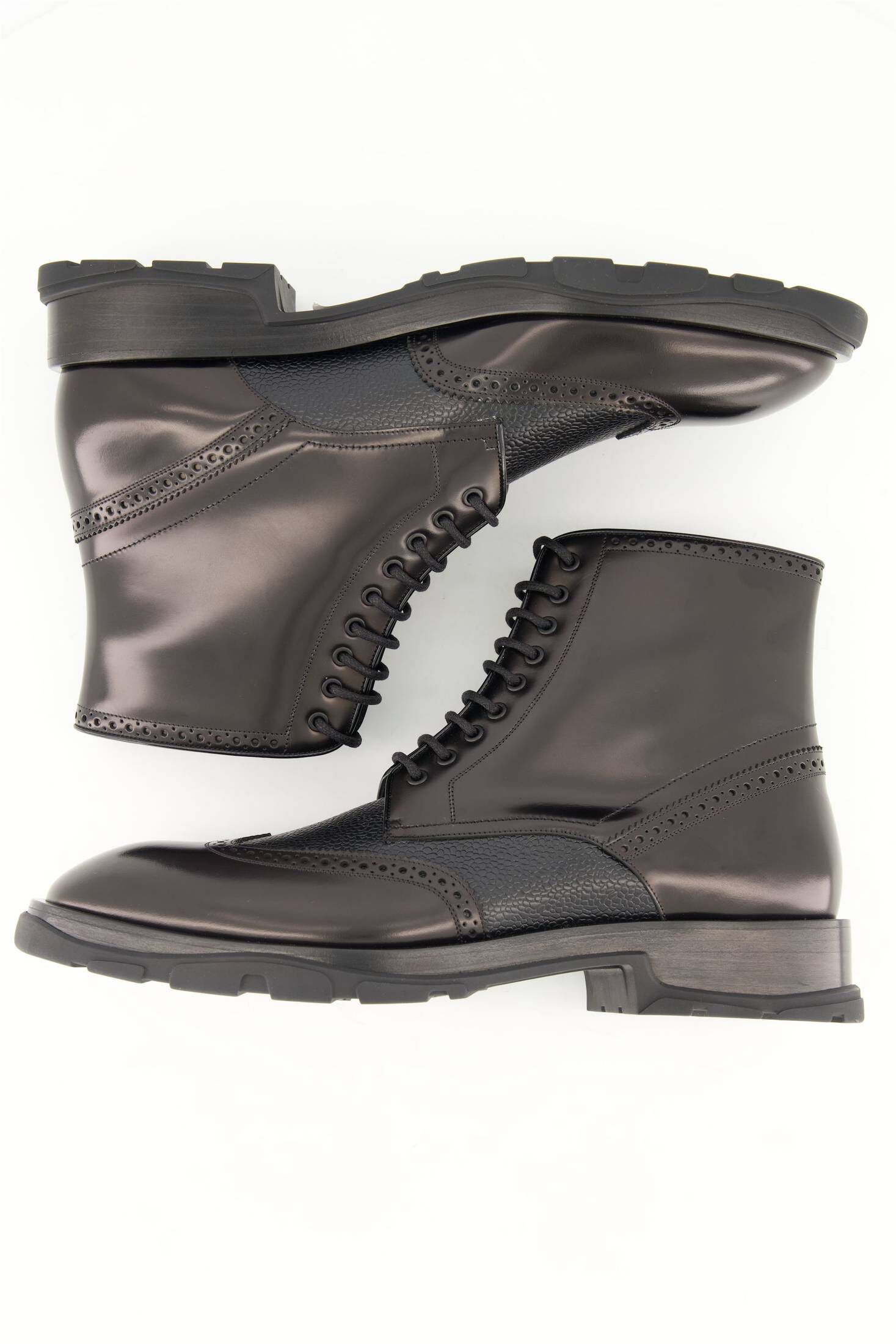 Alexander McQueen| Herren Stiefeletten SLIM-TREAD LACE-UP BOOTS