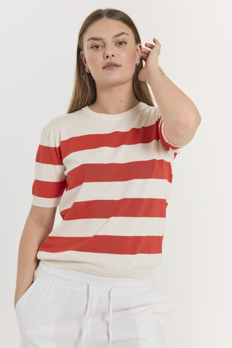 Freequent witte dames t-shirt