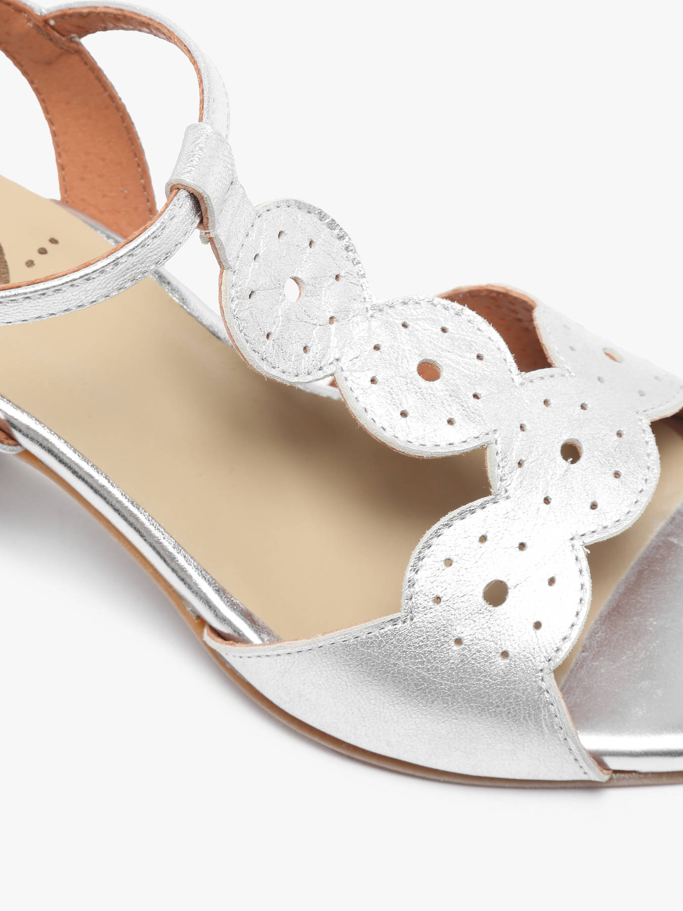 Sandales  talon en cuir ROCK AND ROSE