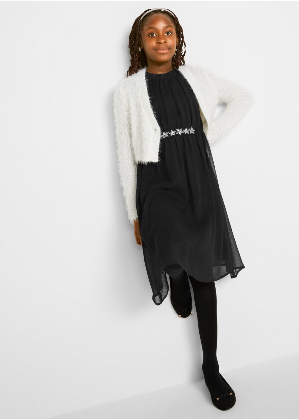 Robe de fête fille à paillettes