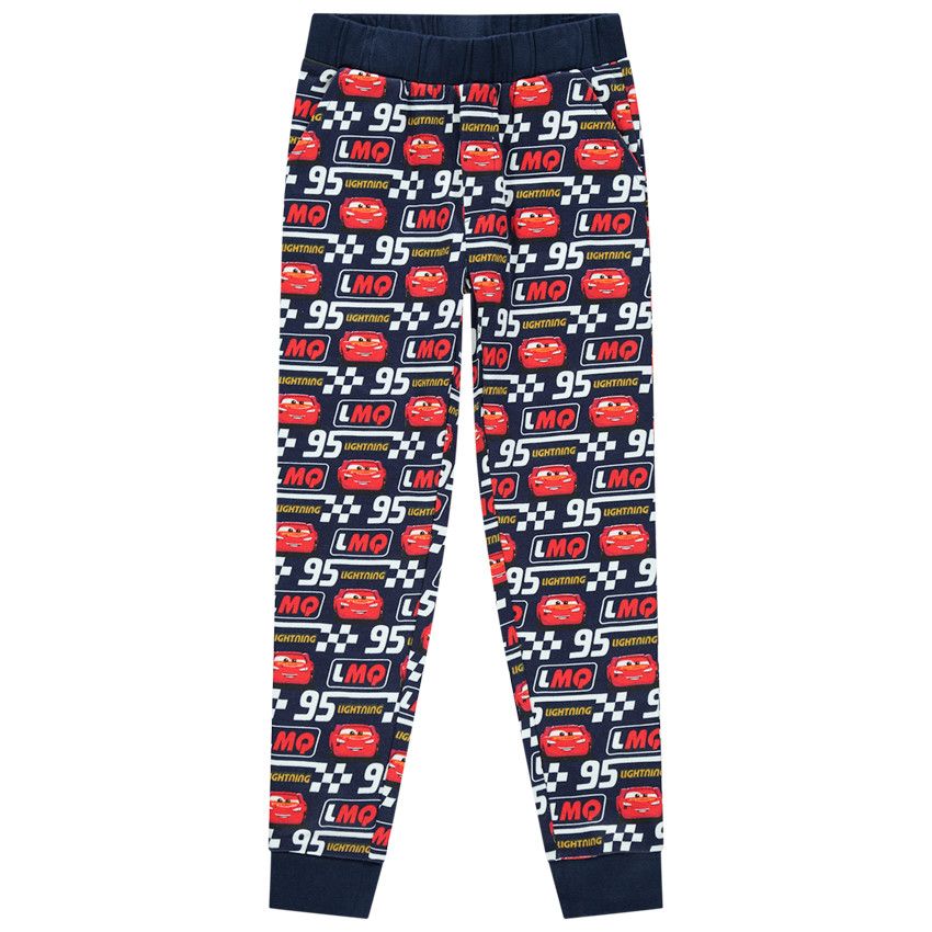 Pyjama en jersey print Cars Disney - Bleu marine