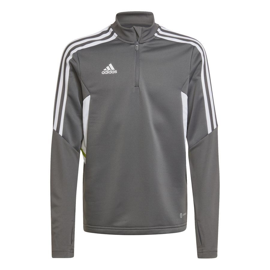 adidas Maillot d'Entraînement Condivo 22 - Gris/Blanc Enfant