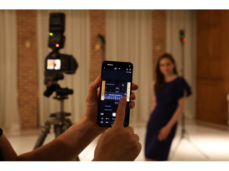 Canon Blitzgerät Speedlite EL-5 Professionelles Blitzlicht mit entsprechender Leistung