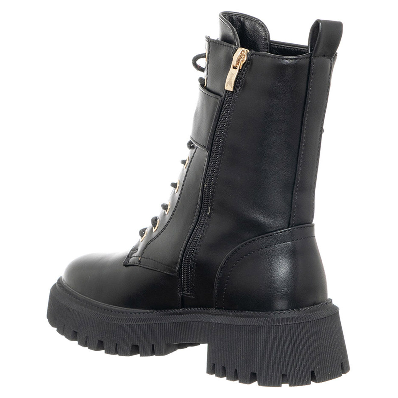 Patrizia Pepe Boots en Cuir Evia noires - Talon 5 cm
