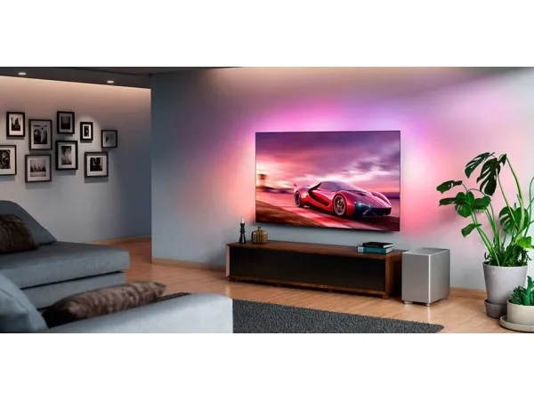 Philips TAW8506 - Subwoofer - trådløs - Wi-Fi - App-kontrolleret - 150 Watt - 8