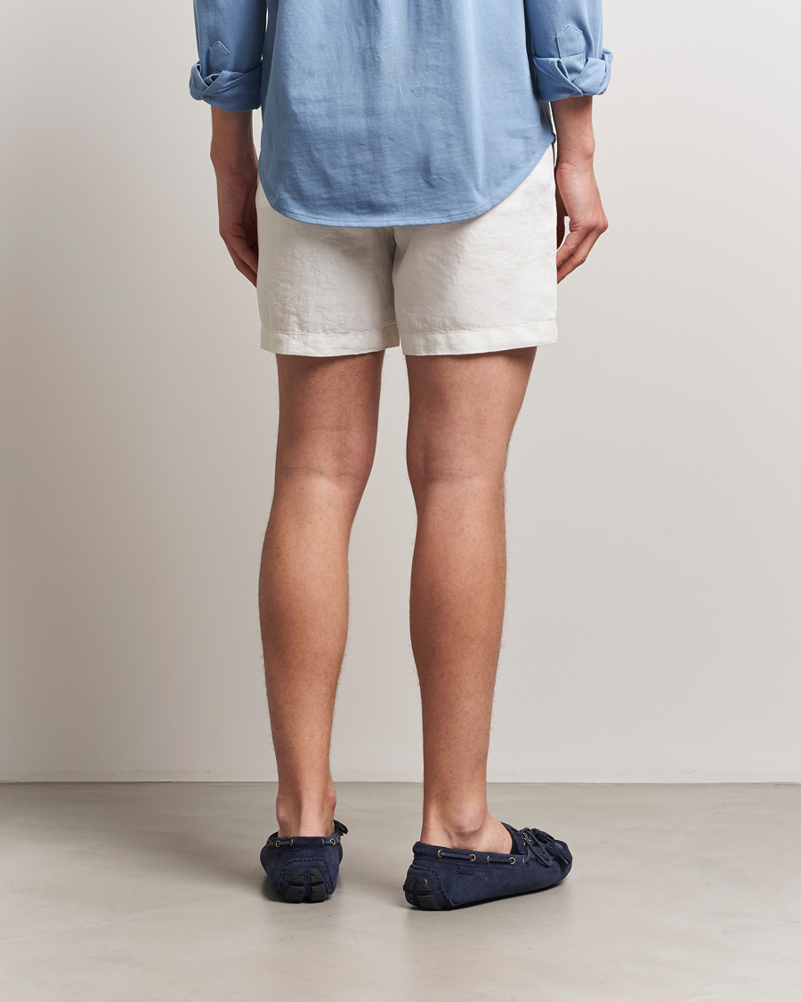 Polo Ralph Lauren Prepster Linen Shorts Deckwash White